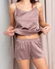 Пижама (майка + шорты) женская BARWA garments 0166/72 L Капучино (2110166723656) - изображение 3
