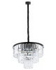 Люстра Nowodvorski 7616 Cristal M E14 9x25W IP20 черная - изображение 3