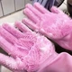 Cиліконові рукавички Magic Silicone Gloves Rose - изображение 2