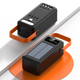 Power Bank с солнечной батареей Kamry 50000 mAh реальная ёмкость с экраном, фонариком, 4хUSB, кабеля 4в1 MicroUSB/Lightning/Type-C/USB Черный - изображение 8