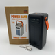 Power Bank с солнечной батареей Kamry 60000 mAh реальная ёмкость с экраном, фонариком, 4хUSB, кабеля 4в1 MicroUSB/Lightning/Type-C/USB Черный - изображение 12