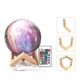 Улучшенный настольный светильник Луна 3D Moon Night Light Космос ПУЛЬТ + 16 цветов ночник - изображение 2