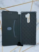 Чехол-книжка с рисунком для Xiaomi Redmi Note 8 Pro Черный :: Розовые цветы (принт 287) - изображение 5