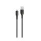 Кабель USAMS USB - Lightning для iPhone, iPad для передачі даних і заряджання 2A data cable 1000mm чорний(6958444969428) - изображение 1