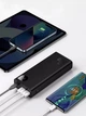 Портативна батарея Powerbank Baseus Adaman Metal Digital Display 20000 mAh 30W з 2 роз'ємами USB та 1 Type-c Чорний - зображення 12