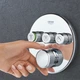 Душевая система скрытого монтажа GROHE QuickFix SmartControl UA202801R3 с верхним душем с изливом латунь хром CV030616 - изображение 7
