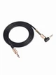 Перехідник AUX на AUX 90° з пружиной (mini-jack 3.5мм) | 0.9м - зображення 2