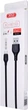 Кабель XO NB103 2.1A Bell USB Cable Micro 2 м Black (6920680862788) - изображение 2