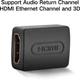 Адаптер Ugreen HDMI Female to Female Adapter for Extension Black (UGR-20107) - изображение 2