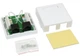 Розетка 2 порту RJ45 зовнішня UTP кат. 5E Hypernet MB-UTP2 - изображение 2