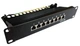 Патч-панель 8 портів 10" UTP кат.5Е Hypernet PP-KSTP-10-8 - изображение 1