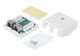 Комп'ютерна розетка подвійна Hypernet STP RJ45 Cat.6 екранована зовнішня (MB-STP6-2) - изображение 2