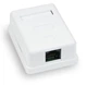 Комп'ютерна розетка Hypernet UTP RJ45 Cat.6 неекранована зовнішня (MB-UTP6-1) - изображение 1