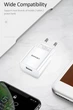 Зарядний пристрій USAMS US-CC075 T18 з одним USB 2.1A Travel Charger - изображение 6