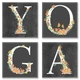 Картина по номерам Идейка Полиптих "YOGA лофт" (4шт) 18х18см CH118 - изображение 2