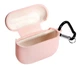 Чехол Nik (with fibra) с карабином для AirPods Pro 2 Pink Sand - изображение 2