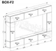 Стінка у вітальню Міро марк BOX F2 315*32*175 - изображение 2