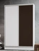 Шафа купе Гарант дводверна 160*60*220 ДСП - изображение 1