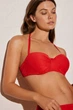 Верх купальника з ущільненою чашкою Ysabel Mora 42C Помаранчевий (Flame orange) (77902) - зображення 3