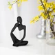 Статуэтка MBM HOME "Мыслитель" DH-ST-16-1 BLACK Черная - изображение 1