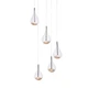 Подвесной светильник Zuma Line P0226-05B-F4RK PERLE - изображение 1