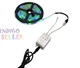 Комплект светодиодная лента влагозащищенная LED 3528 SMD RGB 12v с контроллером+Пульт + блок питания 5м - изображение 4