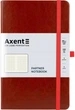 Книга записная Axent Partner Lux 125х195 мм 96 листов в клетку Бордовая (8202-05-А) - изображение 1