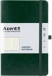 Книга записная Axent Partner Lux 125х195 мм 96 листов в клетку Зеленая (8202-04-А) - изображение 1