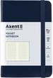 Записная книга Axent Partner 95х140 мм в клетку 96 листов Синяя (8301-02-A) - изображение 1