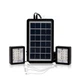 Настенный LED прожектор с двумя лампами с солнечной панелью для кемпинга Easy Power (EP-05) - изображение 1