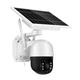 Камера видеонаблюдения уличная c солнечной панелью WIFI Solar Camera ICSEE 3MP FHD-Contains SIX 18650 Бело-черный - изображение 2