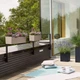 Вазон Lechuza Balconera Stone 80 кварцовий білий 15667 - изображение 10