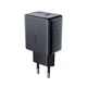 Сетевое зарядное устройство Acefast A1 Type-C 3A 20W PD QC черное - изображение 3