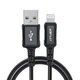 Кабель USB Acefast C4-02, USB to Lightning, 2.4А, 1.8m, чорний - зображення 5