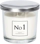 Ароматична свічка Bispol в скляному свічнику з металевою кришкою Premium Fragranced Candle №1 (snp100-001) - изображение 2