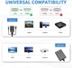 Адаптер Erston VGA Male - HDMI Female with 3.5 mm&USB cable (PCZ-2012) - зображення 3