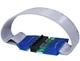 Райзер гибкий шлейф для видеокарты PCI-E 1x to 1x Ревизия rev 1.0 (552509712) Серый - изображение 2