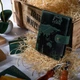 Шкіряний картхолдер Hi Art "7 wonders of the world" CH-06 Shabby Alga - зображення 2