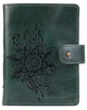 Шкіряний картхолдер Hi Art "Mehendi Classic" CH-06 Crystal Green - зображення 1