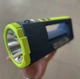 Фонарь прожектор ручной Gold Silver GS-2677 с павербанком, мощный аккумуляторный фонарь с боковым освещением - изображение 9