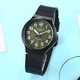 Наручний годинник Casio MW-240-3B Чорний\Оливковий екран на полімерному ремінці - зображення 7