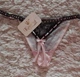 Ажурний корсет с кітовим усом жіночий з подвязками та трусиками Konrad Lingerie Польша Buduar 75C - L Чорний з рожевим - зображення 5