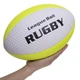 Мяч для регби FDSO Rugby Liga ball RG-0391 №9 Бело-салатовый (57508596) - изображение 6