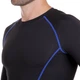 Костюм компрессионный мужской лонгслив и брюки LIDONG LD-1001-LD-1201 (полиэстер, лайкра, L, Черный-синий) (LD-1001-LD-1201_Черный-синий) - изображение 3