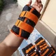 Обважнювачі 6 кг (2 по 3 кг) на руки та ноги для фітнесу спорту єдиноборств універсальні манжети Champion 2152 - зображення 6