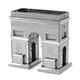Металлический конструктор 3Д Metal Earth - Arc de Triomphe (Триумфальная арка), MMS023 - изображение 3