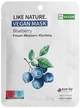 Набор масок для лица с черникой Eyenlip Like Nature Vegan Mask Pack Blueberry 25 мл x 10 шт (8809555253259) - изображение 2