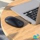 Компьютерная мышь безпроводная портативная стильная Hoco GM15 Art dual-mode business wireless mouse Black - изображение 6