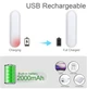 Комплект из пяти (+один в подарок) ночных светильников Модель 3 Вт 2000 мАч с USB зарядкой Непрерывное освещение от 5 часов до 5 дней Для Зеркала Ванной Туалета Спальни - изображение 5