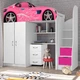 Ліжко-кімната Bed Room №1 Glamour Віоріна Деко зі столом 80х170 см Ламінована ДСП Рожевий - зображення 1